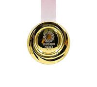 LIJINGR Japan TOKYO Olympic World Sports Champions Rewards Medal Mirror 1:1 Replica Toys Gift Come with Ribbon Diameter 3.3 Inches Thickness 0.27 Inches 0.48 lb