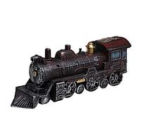 LIJUCAI Vintage Nostalgic Steam Train Model Desktop Ornaments Crafts Antique Locomotive Model Home Decoration Souvenir Birthday Gifts
