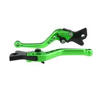 LIJUNSHANI Grip Joystick Brake Clutch Lever for H&ONDA CBR250R CB300R CBR500R Grom MSX125 CBT125 CBR400(147mm Green)