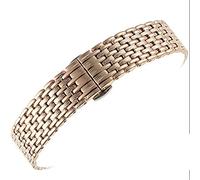 Likaixin19099 Watch Strap Butterfly Buckle Solid Stainless Steel 12mm14mm16mm18mm20mm22mm Accessories
