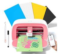 Likcut Vinyl Cutter Machine - AI Smart Sticker Maker S501 for DIY Joy, AI Image Generation Portable Sticker Cutter, Die Cutting Machine for Crafting Beginner for Home & School Decor, HTV, Pink