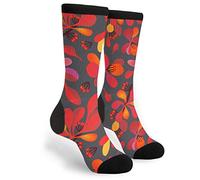 Like A Burning Men Women Walking Socks Funky Hiking Socks Thick Warmer Sock For Cycling Sport Workout