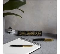 Like a F*cking Boss Desk Sign