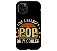 Like A Grandpa Pop Only Cooler Retro Sunset Family Grandpa Case for iPhone 11 Pro