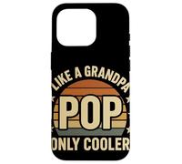 Like A Grandpa Pop Only Cooler Retro Sunset Family Grandpa Case for iPhone 16 Pro