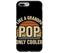 Like A Grandpa Pop Only Cooler Retro Sunset Family Grandpa Case for iPhone 7 Plus/8 Plus