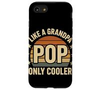 Like A Grandpa Pop Only Cooler Retro Sunset Family Grandpa Case for iPhone SE (2020) / 7/8