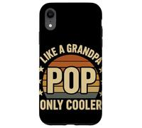 Like A Grandpa Pop Only Cooler Retro Sunset Family Grandpa Case for iPhone XR