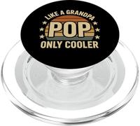 Like A Grandpa Pop Only Cooler Retro Sunset Family Grandpa PopSockets PopGrip for MagSafe