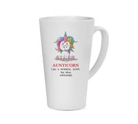 Like a Normal Aunt, But More Awesome! | Fun Mother’s Day Gift, Latte Mug. (17oz)