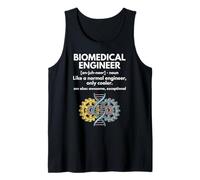 Like A Normal Engineer Medical Science Biomedical Engineer Tank Top