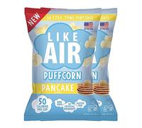 Like Air Puffcorn (Pancake) | 2 4oz Bags | 50 Calories Per Cup | Gluten Free | Nothing Artificial