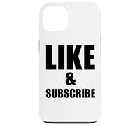 Like And Subscribe Meme Video Vlogger Social Media Tubers Case for iPhone 13