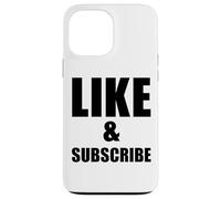 Like And Subscribe Meme Video Vlogger Social Media Tubers Case for iPhone 13 Pro Max