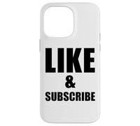 Like And Subscribe Meme Video Vlogger Social Media Tubers Case for iPhone 14 Pro Max