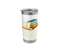 Like Big Books and I Cannot Lie Funny Bookworm Humor Stainless Steel Insulated Tumbler