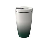 Like. by Villeroy and Boch - to Go Mug Green, 350 Ml, Premium Porcelain/Silicone, Green