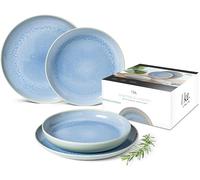 Villeroy & Boch - Crafted Blueberry Tableware Set, 4 Pieces - Turquoise
