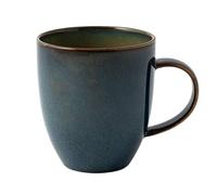 like. by Villeroy & Boch | Crafted Breeze | Glazed Mug with Handle | 350 ml | Premium Porcelain | Grey/Blue