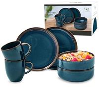 Villeroy & Boch Crafted Denim breakfast set 6 pieces Blue