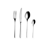like. by Villeroy & Boch - Essential Cutlery Set, 24-Pieces, Silver-Coloured, Dishwasher-Safe, Clear Lines for Modern Table Settings, high-Quality Stainless Steel