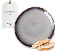 like. by Villeroy & Boch - Lave beige bread plate 17.5 x 17 x 2 cm, plate beige, earthenware