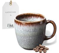 like. by Villeroy & Boch - Lave Beige Stoneware Coffee Cup, 190 ml, Dishwasher Safe