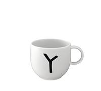 like. by Villeroy & Boch - Letters Mug Y, 380ml, Premium Porcelain, White