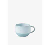 Like. by Villeroy & Boch - Perlemor Aqua Coffee Cup, Dimensions: Approx. 12 × 9 × 6.5 cm, Blue, Dishwasher-Safe & Microwave-Safe, Pottery-Look Effect Glaze, Premium Porcelain Cup