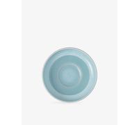 Like. by Villeroy & Boch - Perlemor Aqua Espresso Cup Saucer, Dimensions: Approx. 12 × 12 × 2 cm, Blue, Dishwasher-Safe & Microwave-Safe, Pottery-Look Effect Glaze, Premium Porcelain Saucer