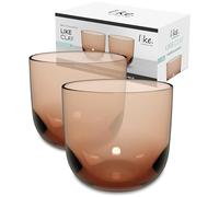 Villeroy & Boch Like water glass 28 cl 2-pack Clay