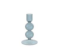 Like. by Villeroy & Boch - Like Home Ice Candleholder Blue, Elegant Glass Candleholder for Taper Candles, Home Decoration, Modern Design, Candleholder Decoration, Borosilicate Glass