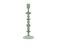 like. by Villeroy & Boch - Like Home Sage Candleholder Large Green, Elegant Glass Candleholder for Taper Candles, Home Decoration, Modern Design, Candleholder Decoration, Borosilicate Glass