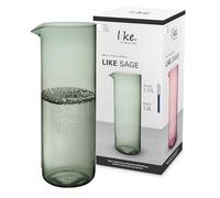 like. by Villeroy & Boch - Like Sage Water jug Green, Dishwasher-Safe, Juice jug, Glass Carafe in a Modern Design, Ideal for Water & Juice, Borosilicate Glass