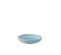 Like. by Villeroy & Boch - Perlemor Aqua dip Bowl, Dimensions: Approx. 12 × 12 × 3 cm, Blue, Dishwasher-Safe & Microwave-Safe, Pottery-Look Effect Glaze, Premium Porcelain Individual Bowl