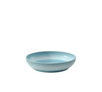 Like. by Villeroy & Boch - Perlemor Aqua Pasta Bowl, Dimensions: Approx. 22 × 22 × 5 cm, Blue, Dishwasher-Safe & Microwave-Safe, Pottery-Look Effect Glaze, Premium Porcelain Bowl for Pasta