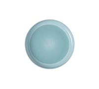Like. by Villeroy & Boch - Perlemor Aqua Plate, Dimensions: Approx. 27 × 27 × 3 cm, Blue, Dishwasher-Safe & Microwave-Safe, Pottery-Look Effect Glaze, Premium Porcelain Dinner Plate