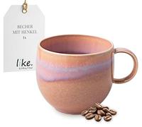 like. by Villeroy & Boch Perlemor Coral Mug with Handle 13 x 10 x 8 cm