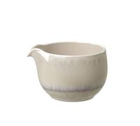 Like. by Villeroy & Boch - Perlemor Sand Milk jug, Approx. 10.5 x 9 x 7 cm, Premium Porcelain Made in Germany, Beige, Microwave-Safe & Dishwasher-Safe, Pottery Look, Gravy Boat Pottery Style,