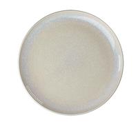 Like. by Villeroy & Boch - Perlemor Sand Plate 29 x 29 x 3 cm, Premium Porcelain Made in Germany, Beige, Microwave-Safe & Dishwasher-Safe, Pottery Look, Dinner Plate