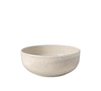 Like. by Villeroy & Boch - Perlemor Sand Poke Bowl, Approx. 18 x 18 x 7 cm, Premium Porcelain Made in Germany, Beige, Microwave-Safe & Dishwasher-Safe, Round Bowl, Pottery Look