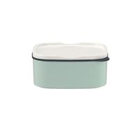 like. by Villeroy & Boch - ToGo & ToStay - lunch box, 13 x 10 x 6 cm, premium porcelain, rectangular, Mint green