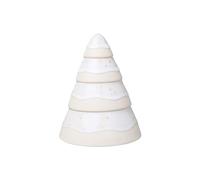 like. by Villeroy & Boch - Winter Glow tree, Christmas decoration in Premium Porcelain, White / Beige