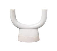like. by Villeroy & Boch - Winter Glow U-shaped candle holder, Christmas decoration made of premium porcelain