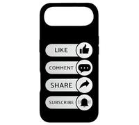 Like, Comment, Share, Subscribe - Video Blogging Livestream Case for iPhone Air