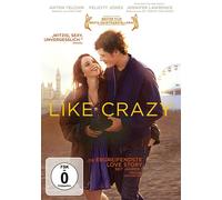 LIKE CRAZY DVD NEW FELICITY JONES/JENNIFER LAWRENCE/ANTON YELCHIN/+