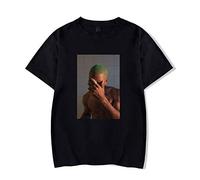 Like Frank Ocean Blonde T-Shirt Men Short Sleeve T Shirt 100% Cotton Tshirt Summer Top Casual Music Short Sleeve Tee Shirt Homme Black