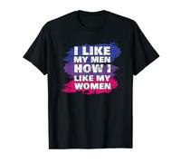 Like Men Like Women Bi Pride Parade LGBT Bisexual T-Shirt