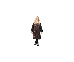 LIKE-NEW Rubie's Official Harry Potter Gryffindor Printed Robe Costume, Childs Size Medium Age 5-6 Years