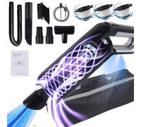 LIKE SHOW Handheld Vacuum Cleaner, 15000-18000PA Suction Wet & Dry Vacuum Cleaner 30min Run Time,Type-C Charging, Lightweight and Portable-with 3 Filters&1 Storage Bag for Car, Pet, Home, Office
